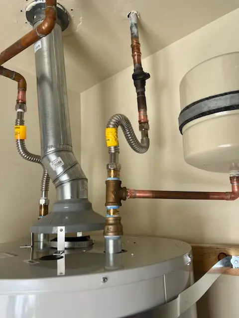 Water heater installation and plumbing repair in Stonebridge